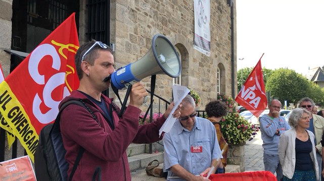 Manifestation de soutien aux migrants