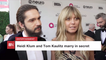 Heidi Klum And Tom Kaulitz Married In Private