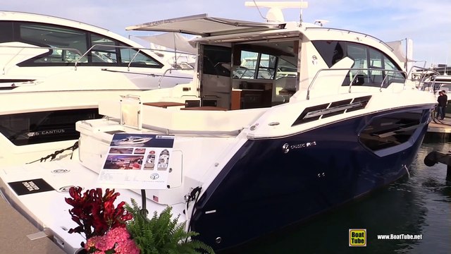 2019 Cruisers Yachts 42 Cantius Motor Yacht - Walkthrough - 2019 Miami Yacht Show