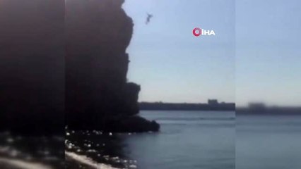 İntihar teşebbüsü gibi deniz keyfi