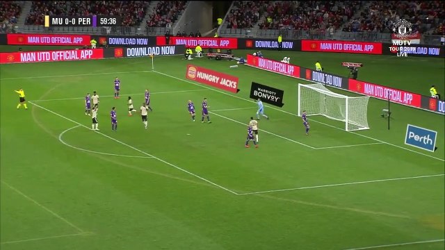 Marcus Rashford Goal - Perth Glory 0 - 1 Manchester United (Full Replay)