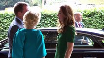 The Duchess of Cambridge arrives at Wimbledon