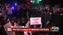 Lights of Liberty: Phoenix street in immigration protest
