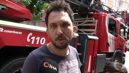 Esenyurt’ta korkutan yangın, aralarında bebeklerinde mahsur kaldığı çok sayıda kişi kurtarıldı