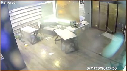 Hortum dehşeti güvenlik kamerasında