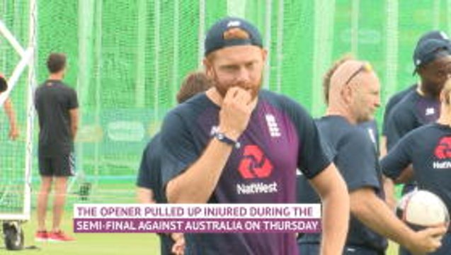 Bairstow trains with England ahead of World Cup final