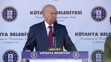 Bahçeli: "S-400'e FETÖ'cü alçaklar karşıdır, S-400'e PKK'lı caniler karşıdır, S-400'e küresel...