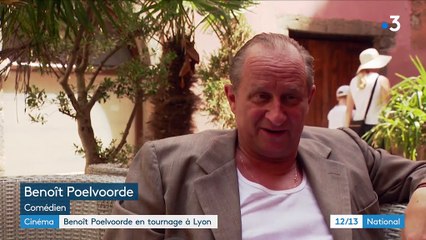Cinéma : rencontre avec Benoît Poelvoorde en tournage à Lyon