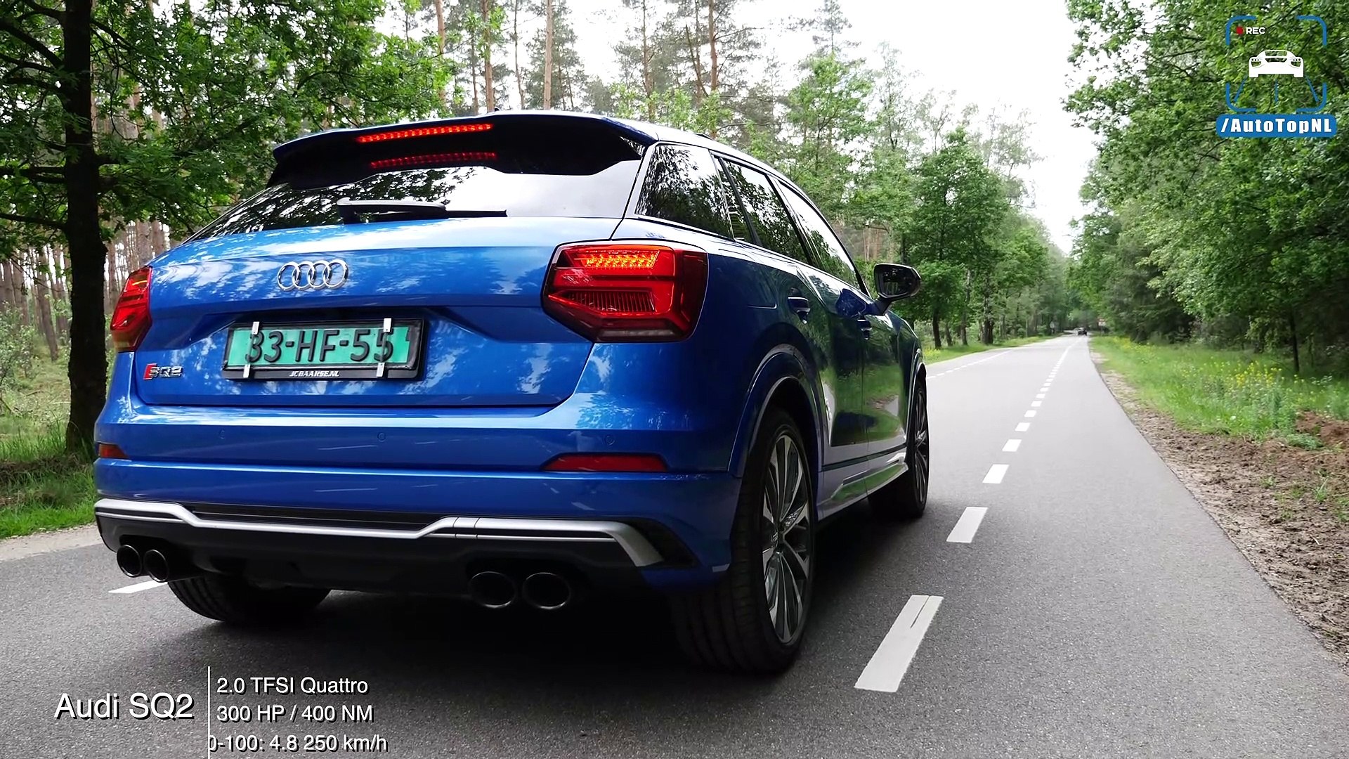 NEW! Audi SQ2 2.0 TFSI QUATTRO Exhaust SOUND & ONBOARD by AutoTopNL