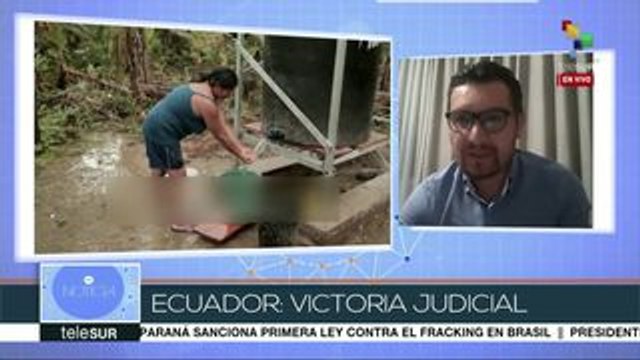 Indígenas ecuatorianos frenan explotación petrolera