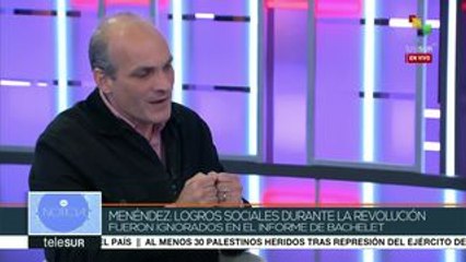 Menéndez: Informe de Bachelet omite planes sociales del Gobierno