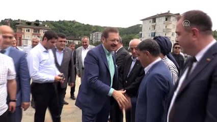 Hisarcıklıoğlu: "Samsun ile Hopa'yı birbirine bağlayacak demir yolu çok önemli"