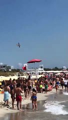 Canadair in azione a Gallipoli, un morto