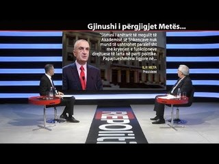 E rrëzoi se drejtonte PSD-në/ Gjinushi-Metës: Ti ishe kryetar i LSI-së kur u zgjodhe President