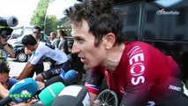 Tour de France 2019 - Geraint Thomas crashed and lost 20 seconds on the 8th stage of the Tour de France