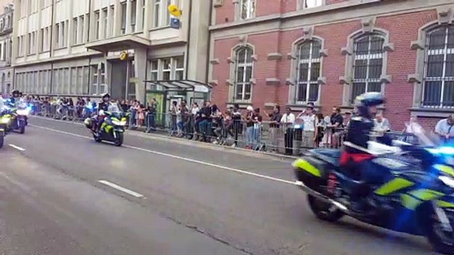 Le défilé du 13 juillet à Colmar: fantassins, gendarmes et pompiers à l'honneur