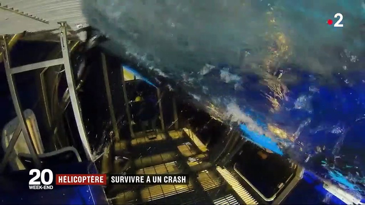 Hélicoptère : comment l'armée apprend à survivre à un crash