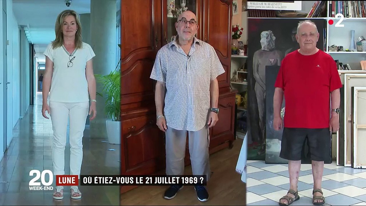 Lune : ils se souviennent du 21 juillet 1969