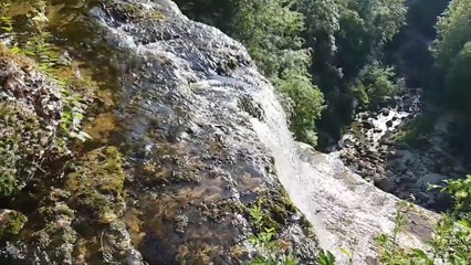 cascade du Hérisson : la chute de l'Eventail