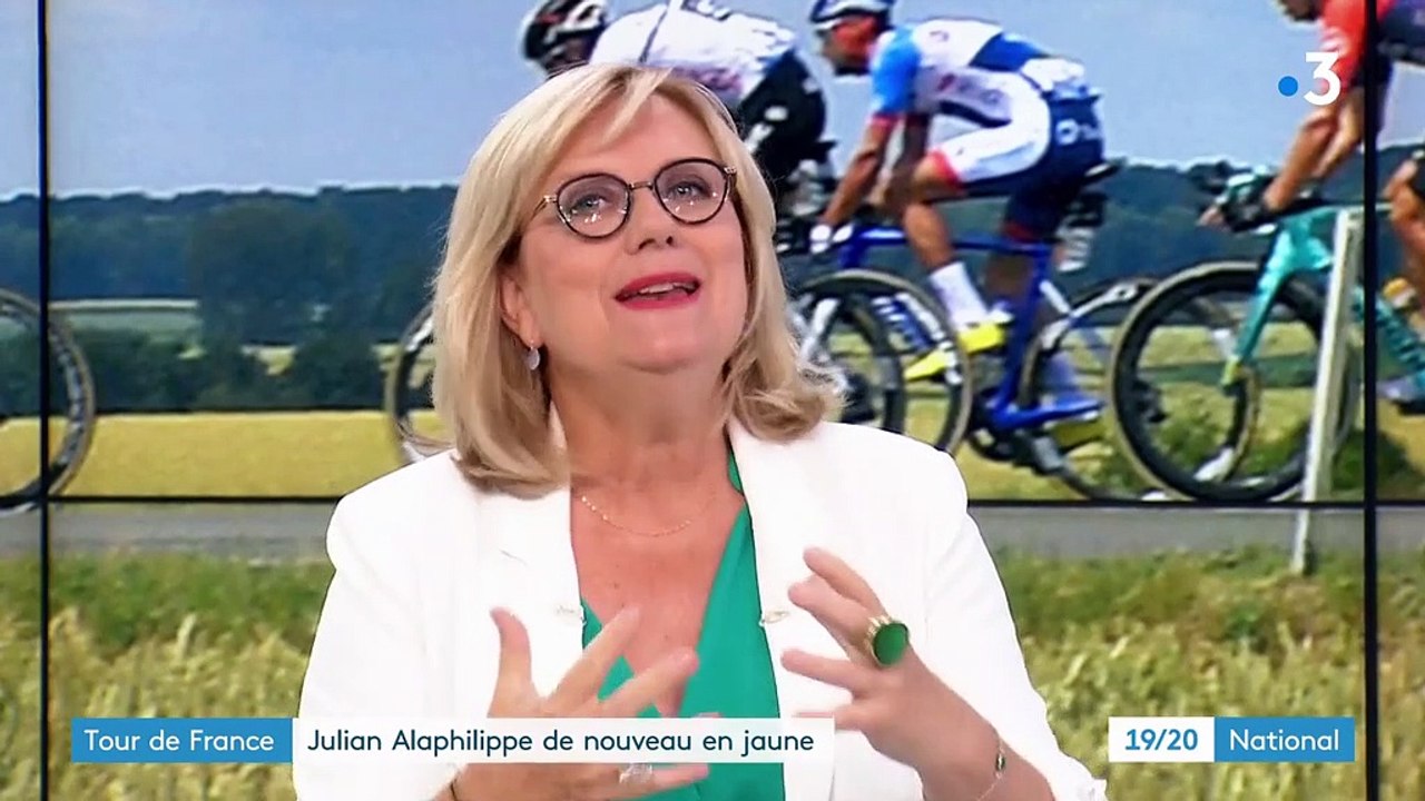 Tour de France : le Français Julian Alaphilippe revoit la vie en jaune