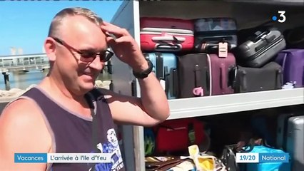 Vacances : l'arrivée à l'île d'Yeu
