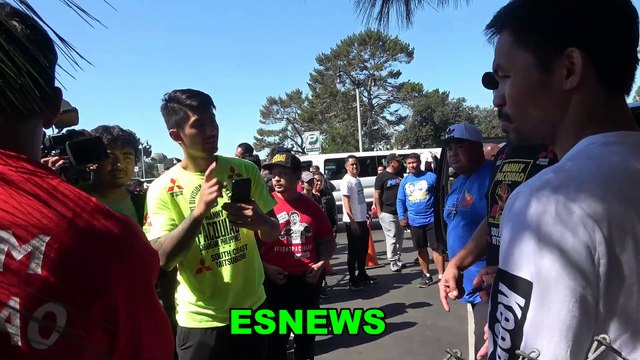 Manny Pacquiao Biggest Name In Boxing Always Showing Love To All Fans