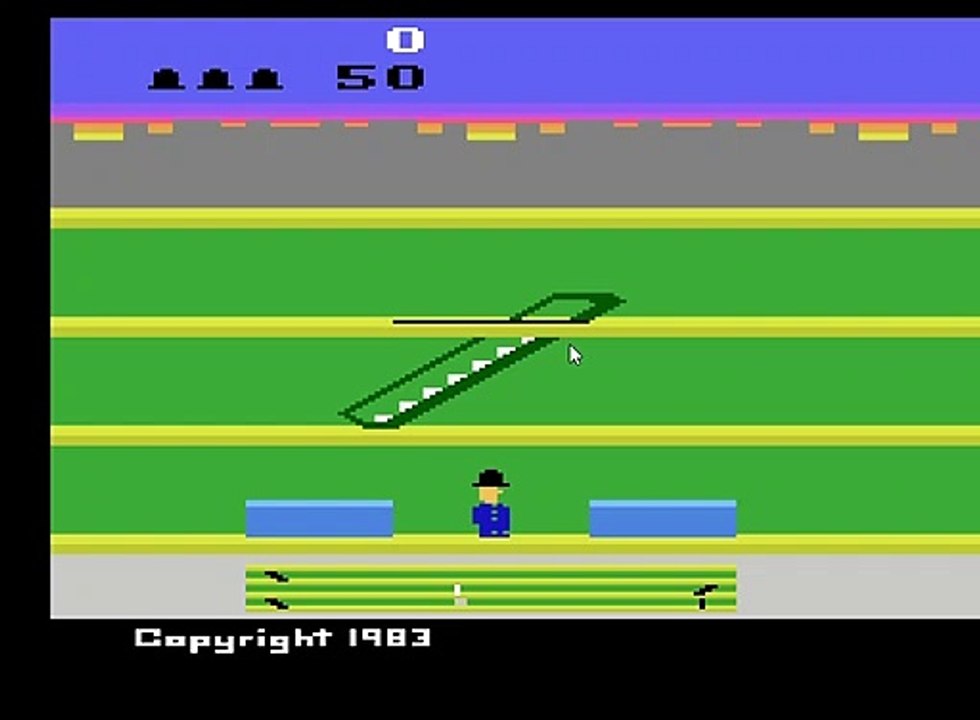 Keystone Kapers (Atari 2600) - Quão longe irei?