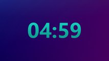 5 Minute Timer Countdown with Sound Alarm / Conto alla rovescia 5 minuti ⏱⏱⏱⏱⏱