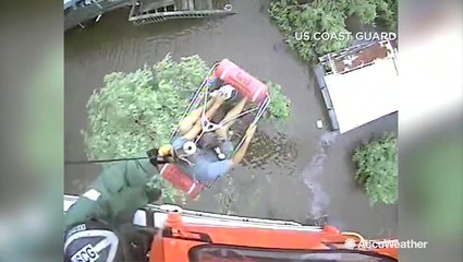 Stormy day in Louisiana after Barry makes landfall