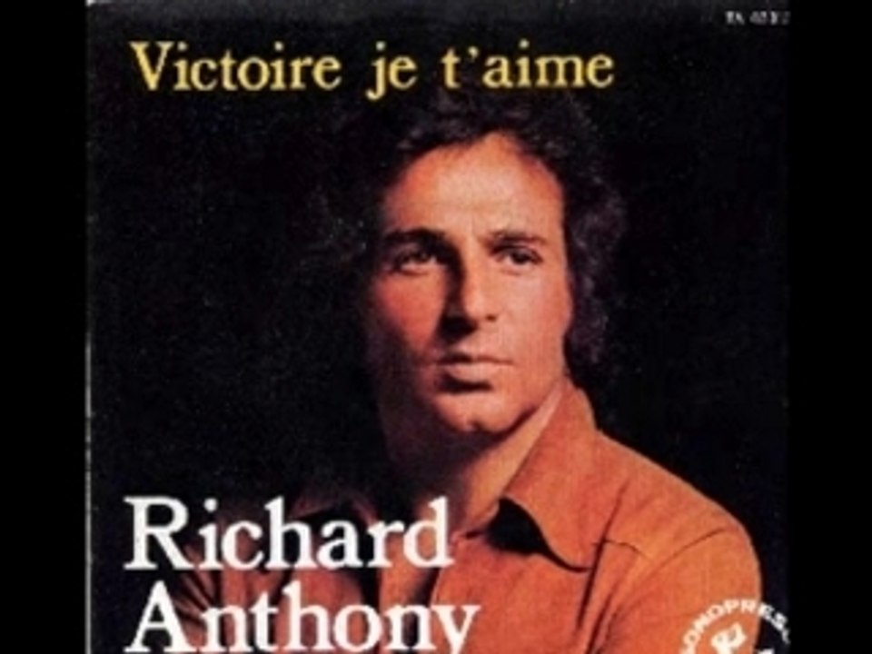"Rien pour faire une chanson" richard anthony