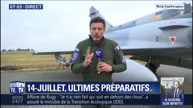 14-Juillet: notre journaliste Igor Sahiri va participer au défilé aérien à bord d'un mirage 2000
