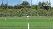 Fussballtraining_ Antritt mit der T-Leiter - Schnelligkeit - Kondition