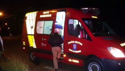 Homem fica ferido após colidir contra um poste no Bairro Canadá