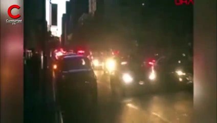 New York karanlığa gömüldü