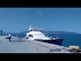 RTV Ora - Kapiteneria e Vlorës shpëton nga mbytja jahtin italian me 7 serbë në bord