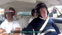 Lewis Hamilton and Frank Williams: A Very Special Hot Lap