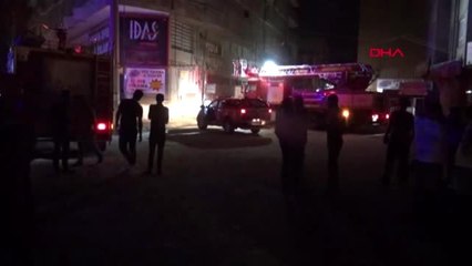 MARDİN Kızıltepe'de mağazada yangın