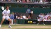Tennis - Wimbledon - Nicolas Mahut Hit Three Times By The Ball During Doubles Final