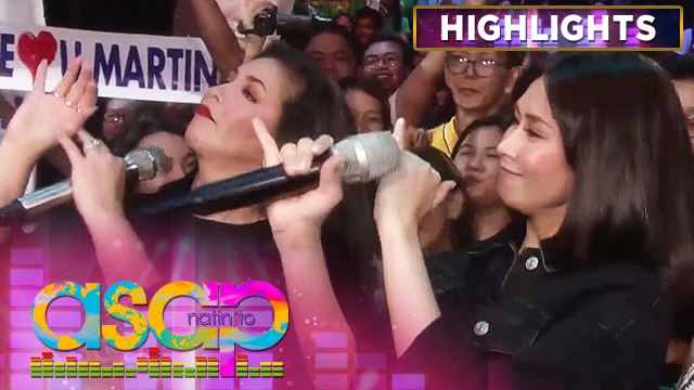 Regine and Sarah G accepts Chuva Choo Choo dance challenge | ASAP Natin 'To