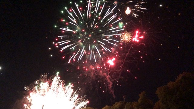 Bouquet final du feu d’artifice du 13 juillet 2019