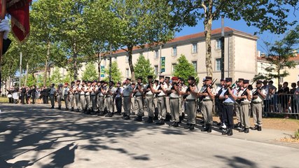 Cérémonie du 14 juillet place Napoléon