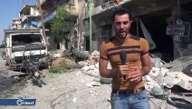 مقتل ثلاثة مدنيين بغارات لطيران ميليشيا أسد على معرة النعمان جنوب إدلب