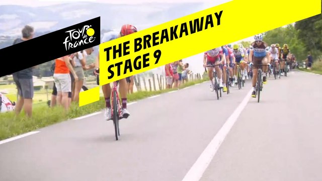Première échappée / The breakaway - Étape 9 / Stage 9 - Tour de France 2019