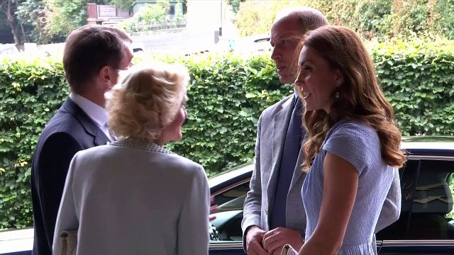 The Duke and Duchess of Cambridge arrive at Wimbledon