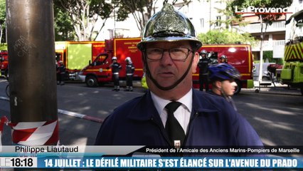 14-Juillet à Marseille : le défilé militaire s'est élancé sur l'avenue du Prado