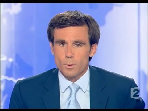 France 2 - 29 Août 2005 - Teaser, début JT 20H (David Pujadas)
