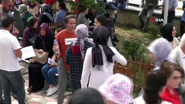 KPSS’de adaylar zamanla yarıştı