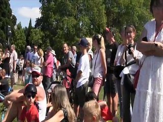 Le 14 juillet sur le Pâquier à Annecy