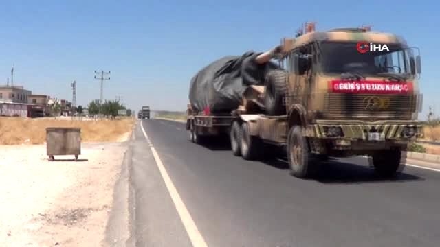 Fırat'ın doğusuna askeri sevkiyat devam ediyor