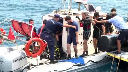 Pakdemirli, "Denizlerin Terk Edilmiş Av Araçlarından Temizlenmesi Projesi" etkinliğe katıldı (2)